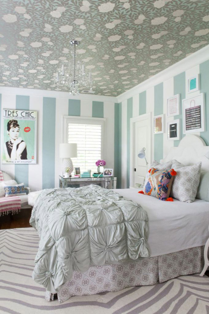 teenage girl bedroom ideas bright colors