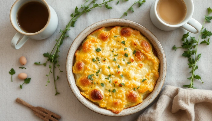5-Ingredient Lazy Weekend Breakfast Casserole (Quick & Delicious!)