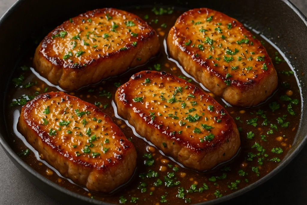 Honey Garlic Pork Chops
