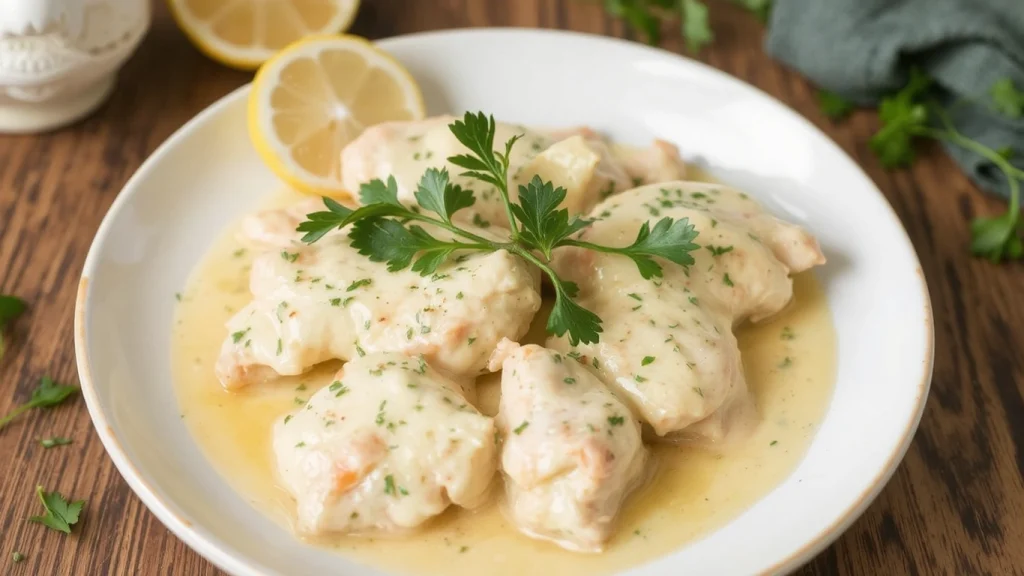 Creamy Lemon Chicken Recipe