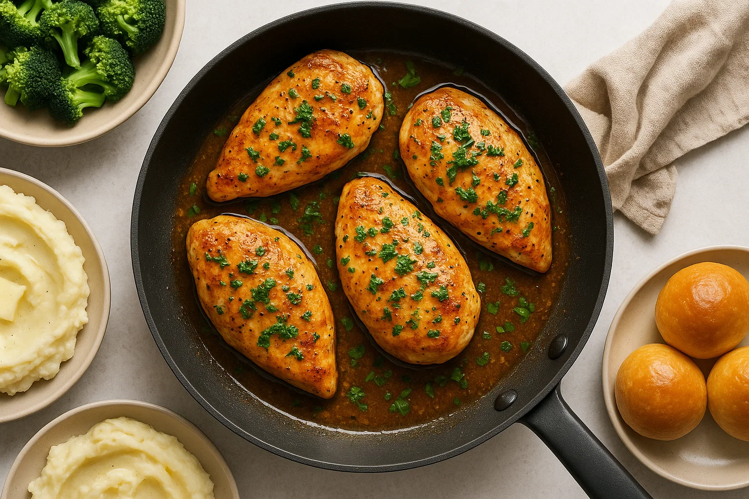 Serve Creamy Lemon Chicken Recipe