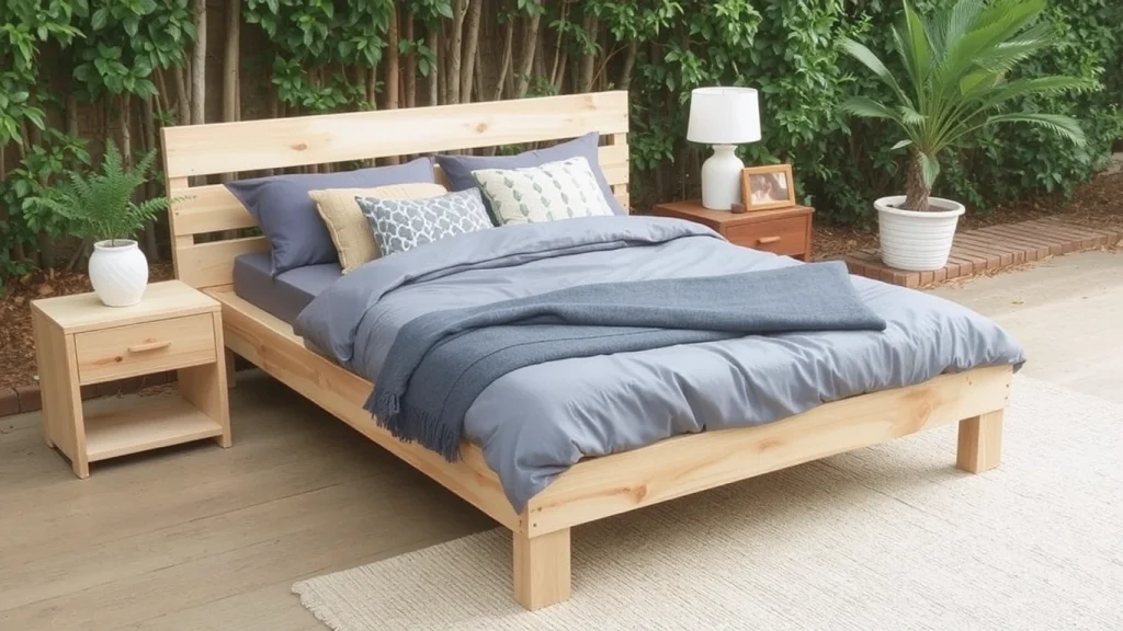 Easy DIY Platform Bed