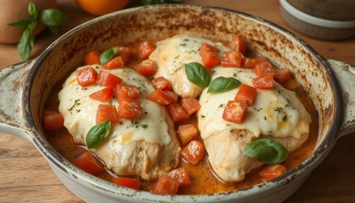 Easy Italian Chicken Bake Recipe