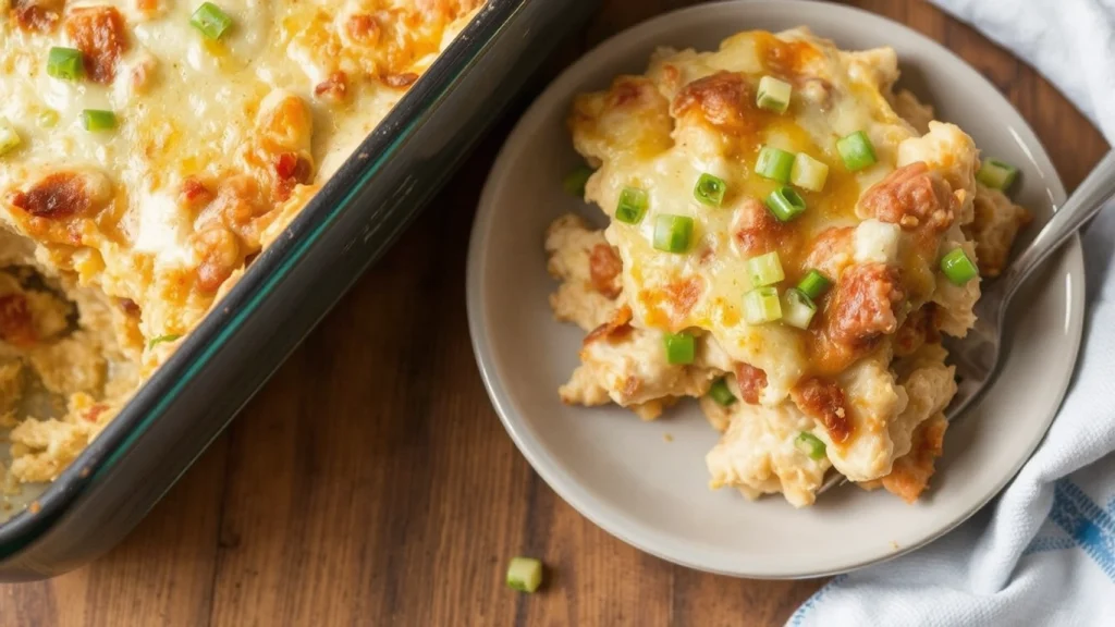 Loaded Baked Potato Chicken Casserole