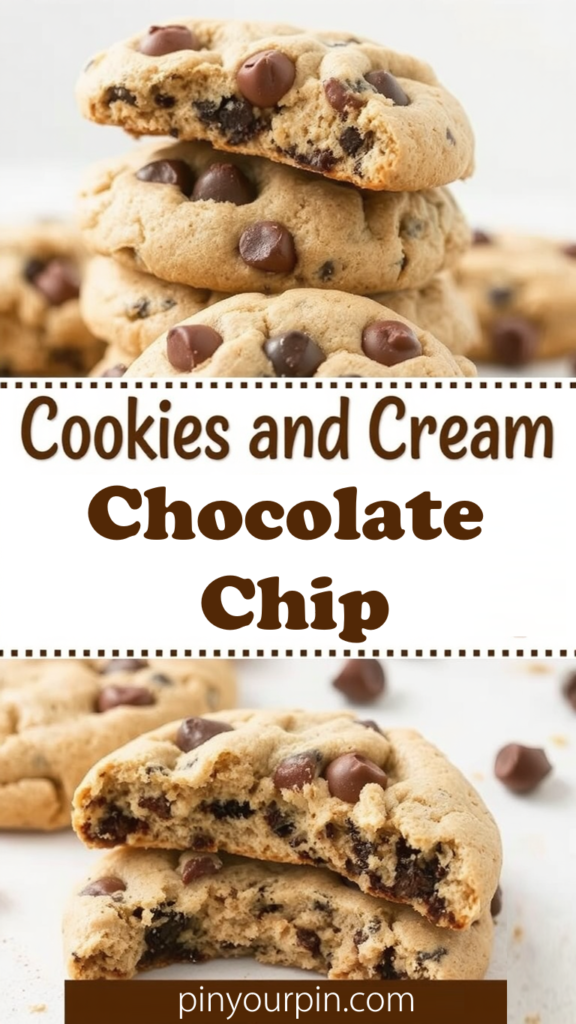 Cookies and Cream Chocolate Chip