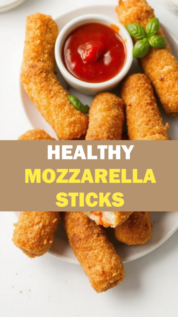 Healthy Mozzarella Sticks
