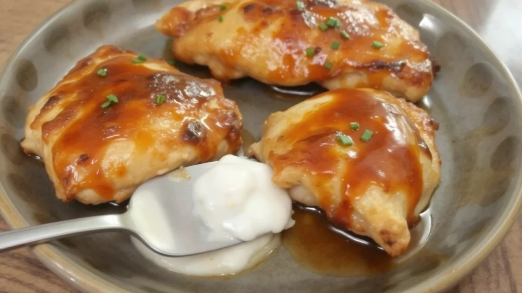 Italian Dressing Caramelized Chicken