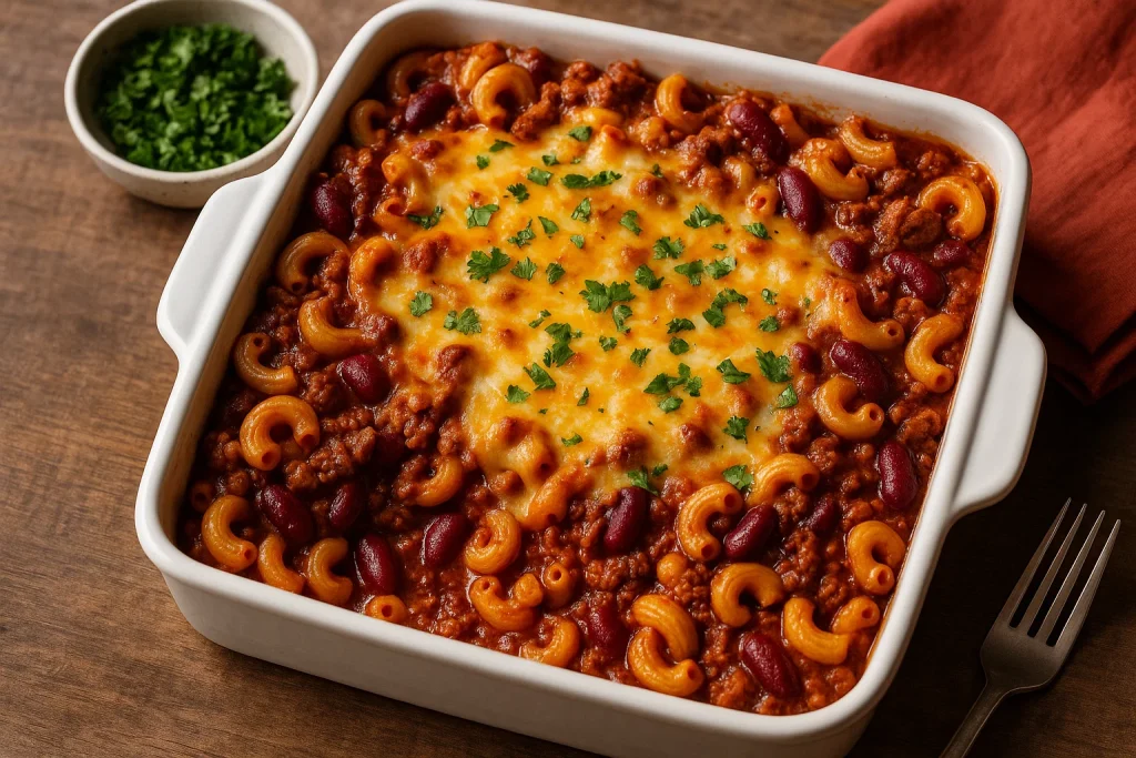 Chili Pasta Bake