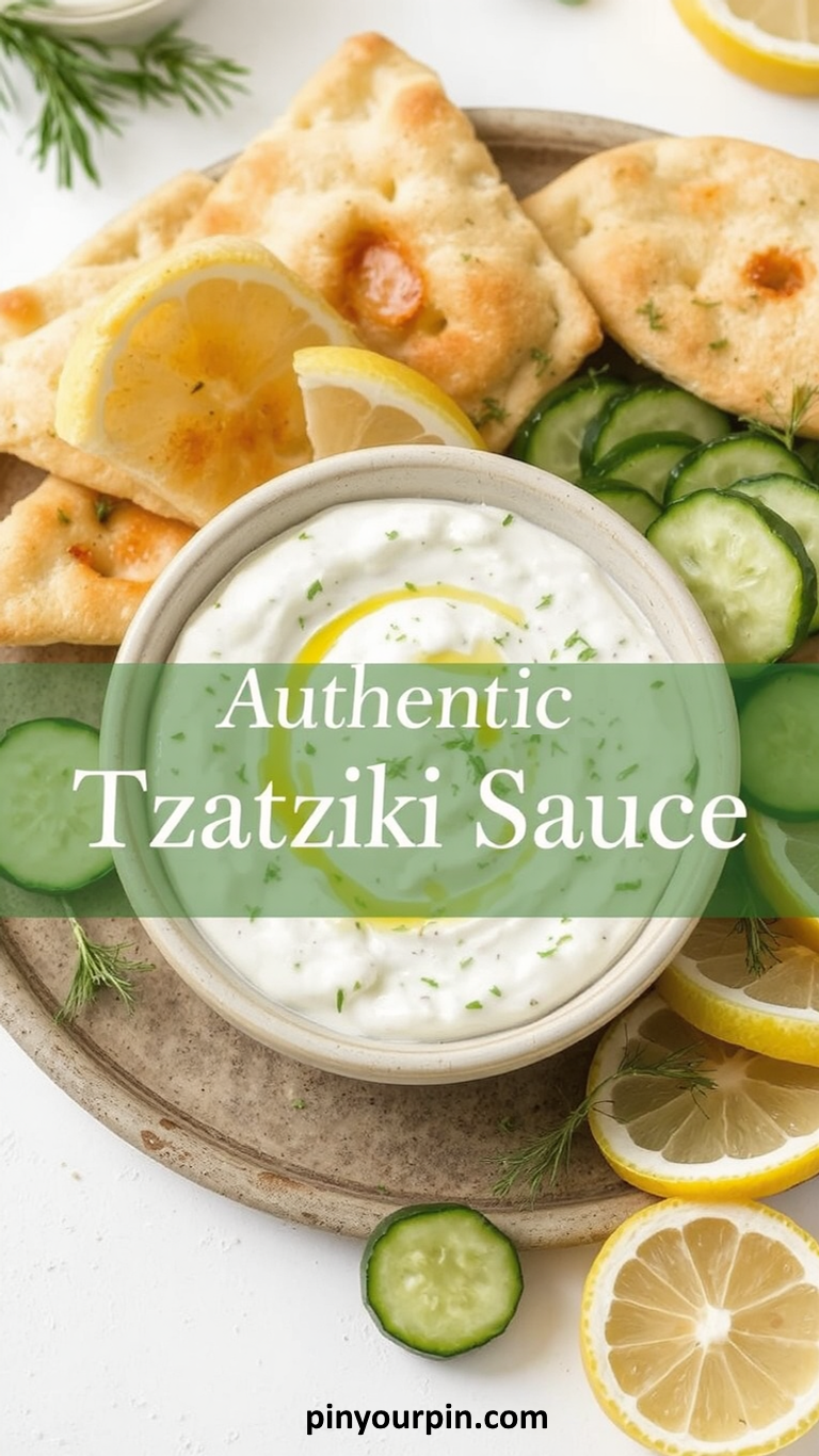 authentic tzatziki sauce