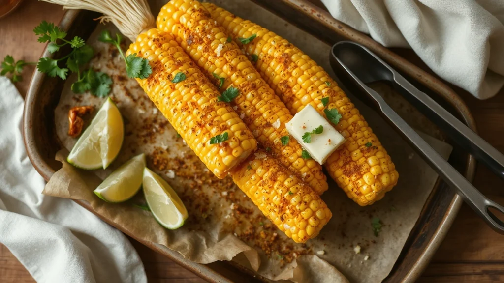 The Most Amazing Oven-Roasted Corn