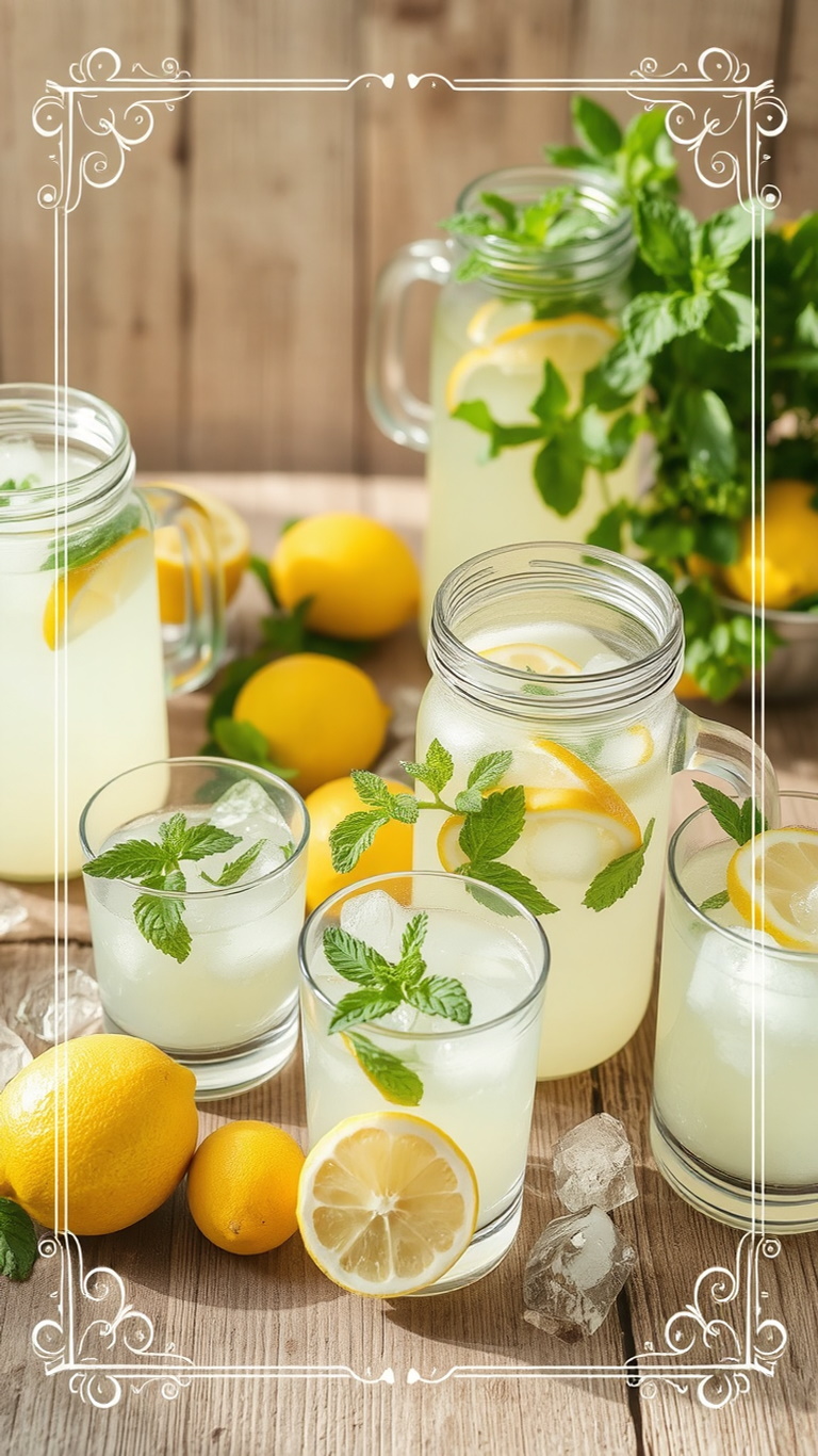 HOMEMADE LEMONADE RECIPE