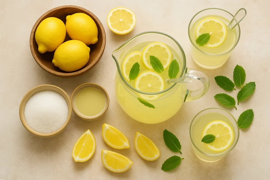 Homemade Lemonade Recipe