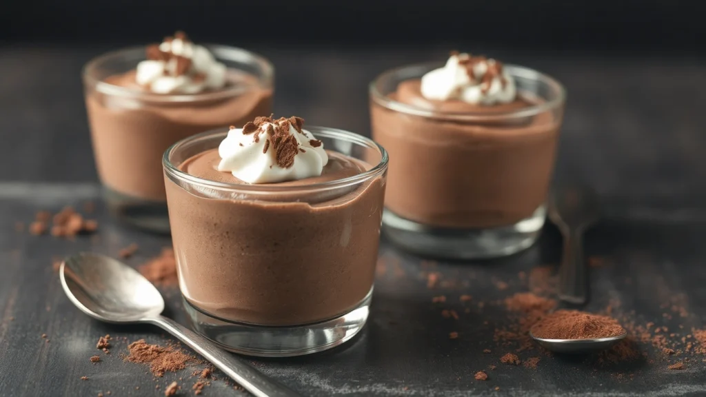 3-Ingredient Chocolate Mousse