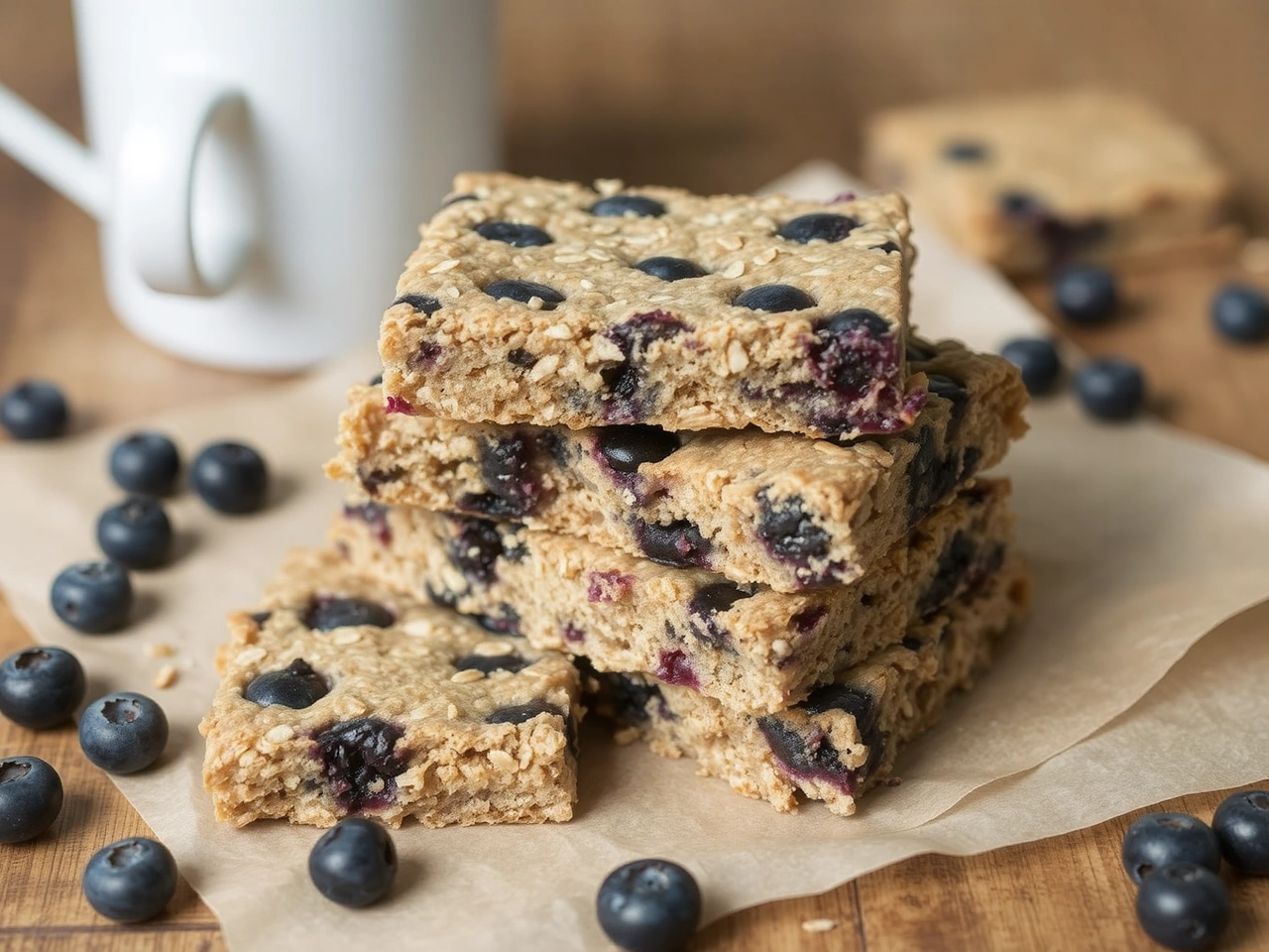 blueberry-oatmeal-breakfast-bars