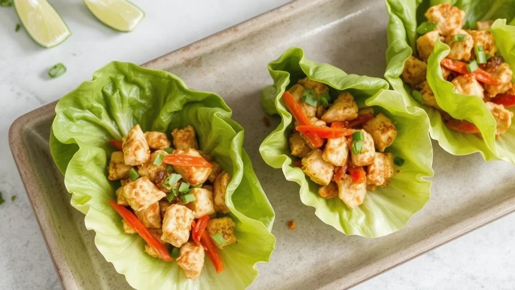 Chicken Lettuce Wraps Recipe