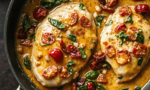 Creamy Tuscan Chicken Recipe – One Pan Dinner