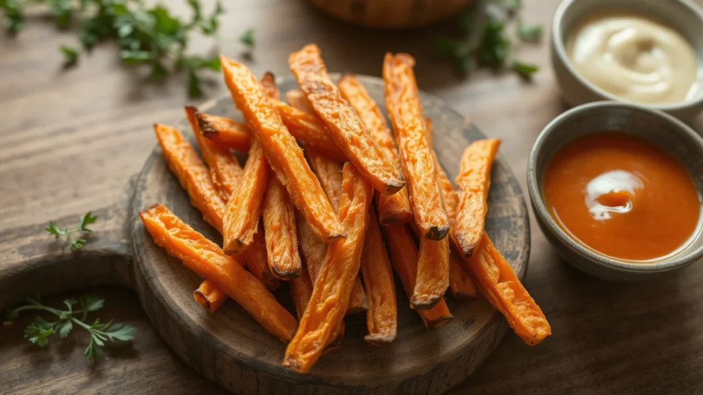 Crispy Baked Sweet Potato Fries