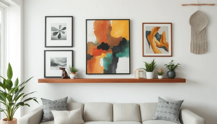 DIY Modern Wall Decor Ideas for Your Living Room