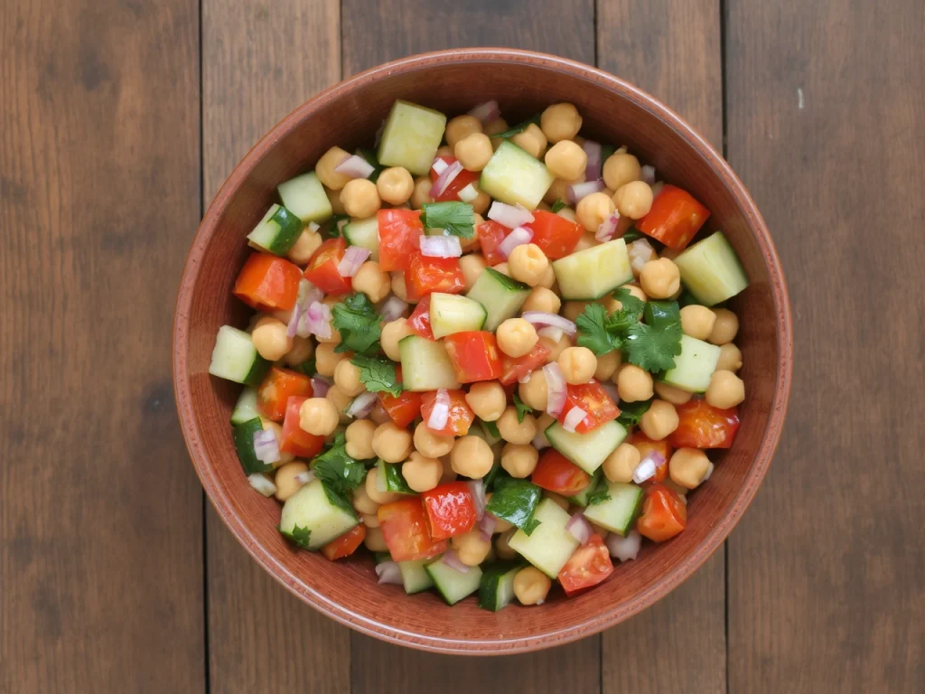 Easy Chickpea Salad Recipe