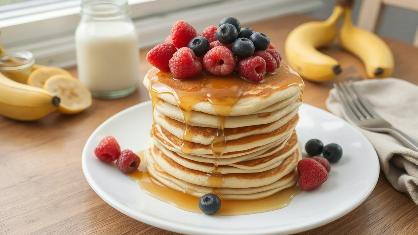 fluffy-pancake-recipes-without-eggs