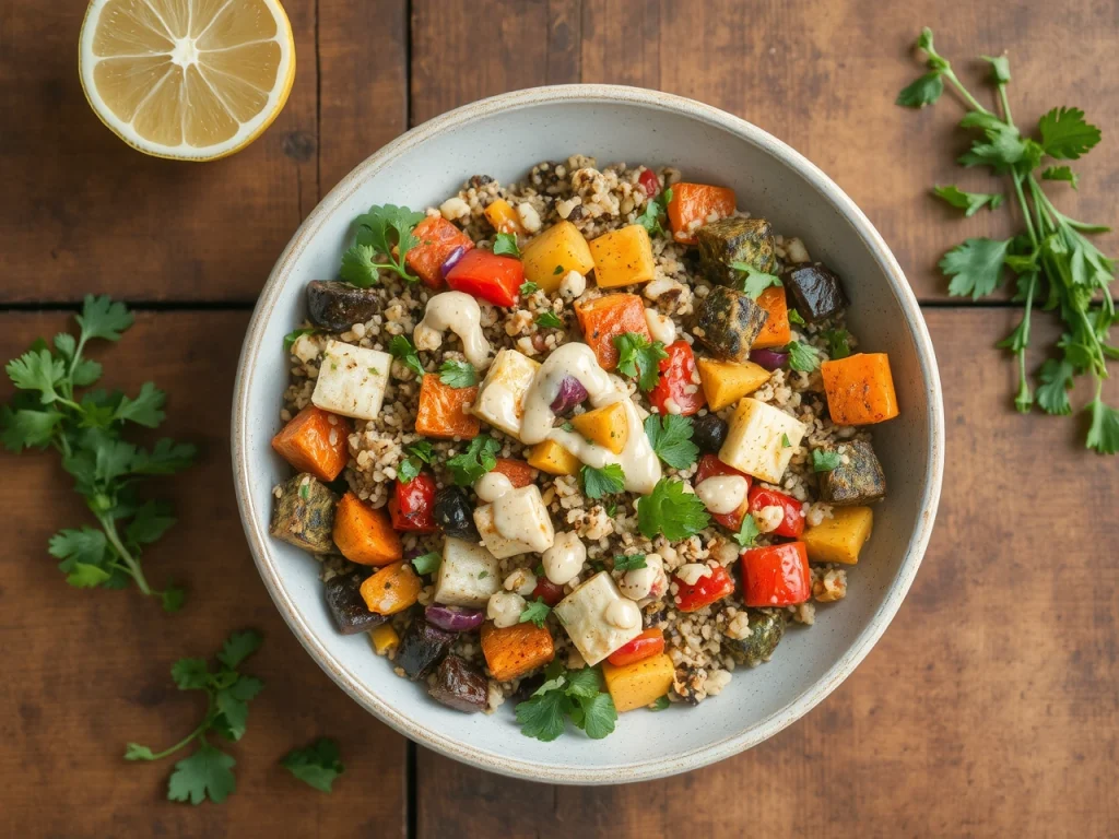 Gluten-Free Quinoa Veggie Bowl