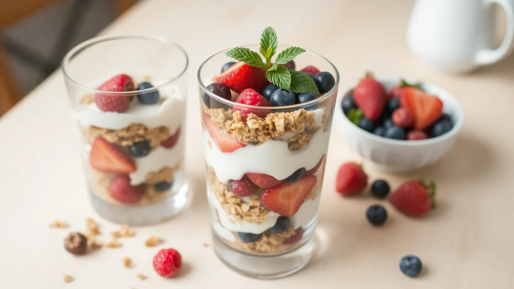 Greek Yogurt Berry Parfait