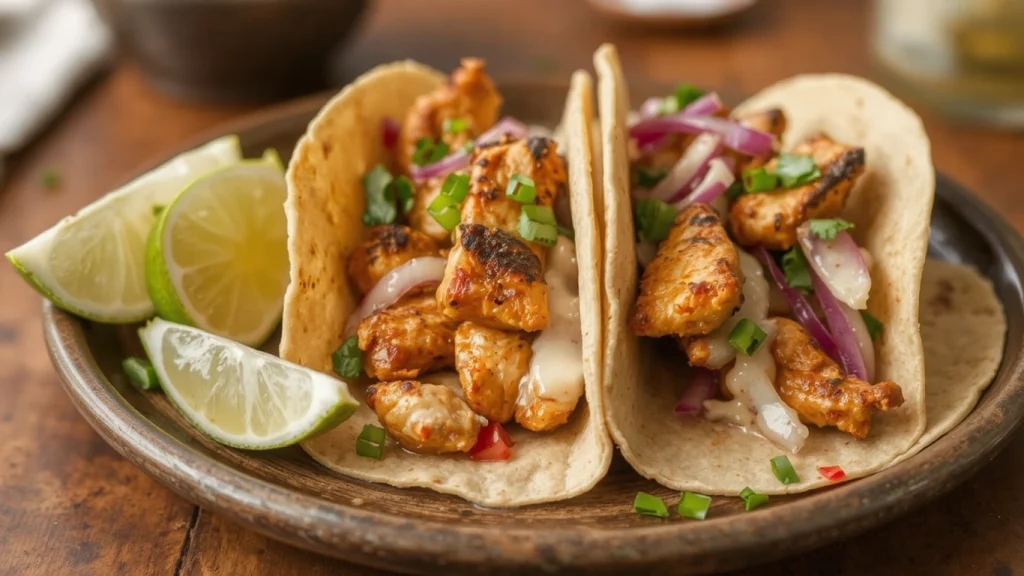 Grilled Chicken Street Tacos