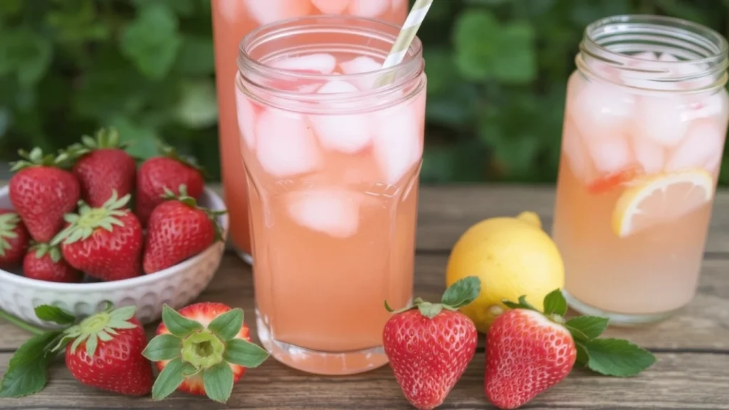 Homemade Strawberry Lemonade Recipe