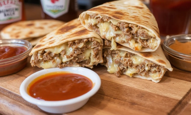 How to Make Burger Quesadillas: A Melty Mashup Delight