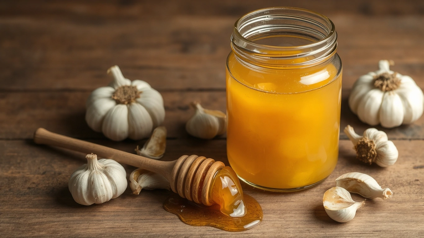 how-to-make-fermented-garlic-honey