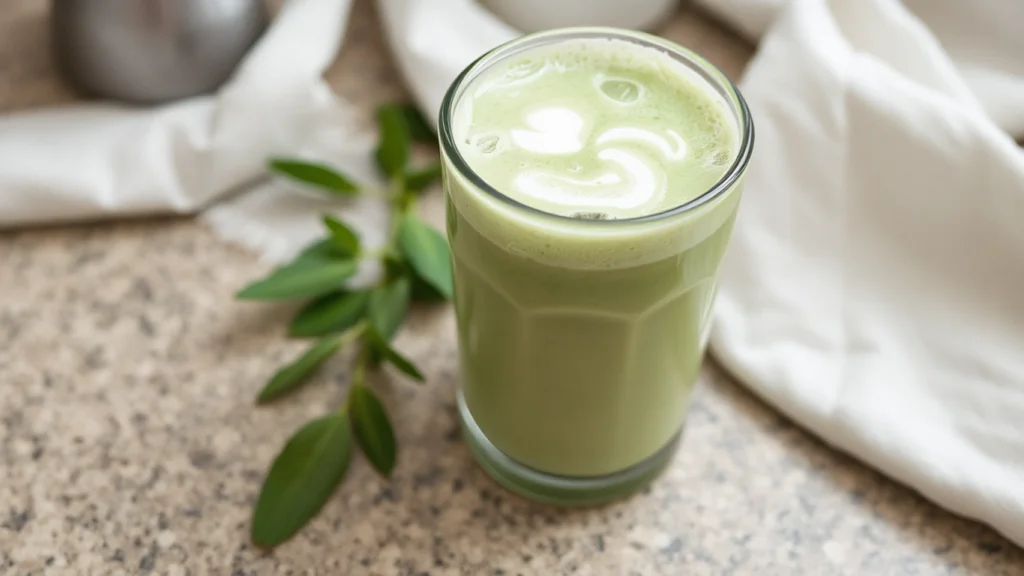 Iced Matcha Latte at Home