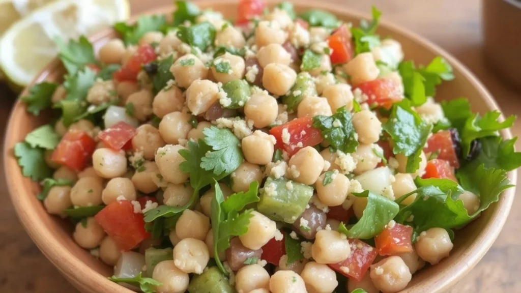 Mediterranean Chickpea Salad