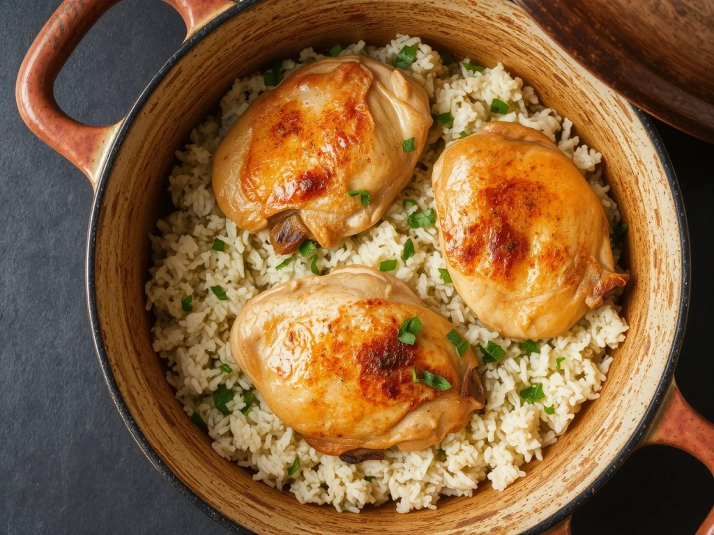 One-Pot Chicken and Rice Dinner