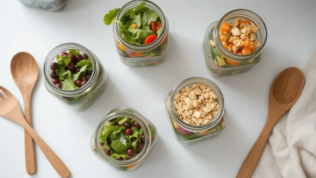 Quick and Healthy Mason Jar Salad Recipes
