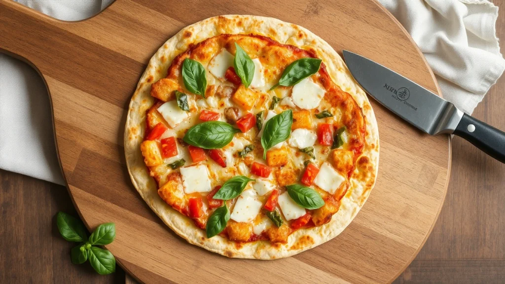 Quick Tortilla Pizza Recipe