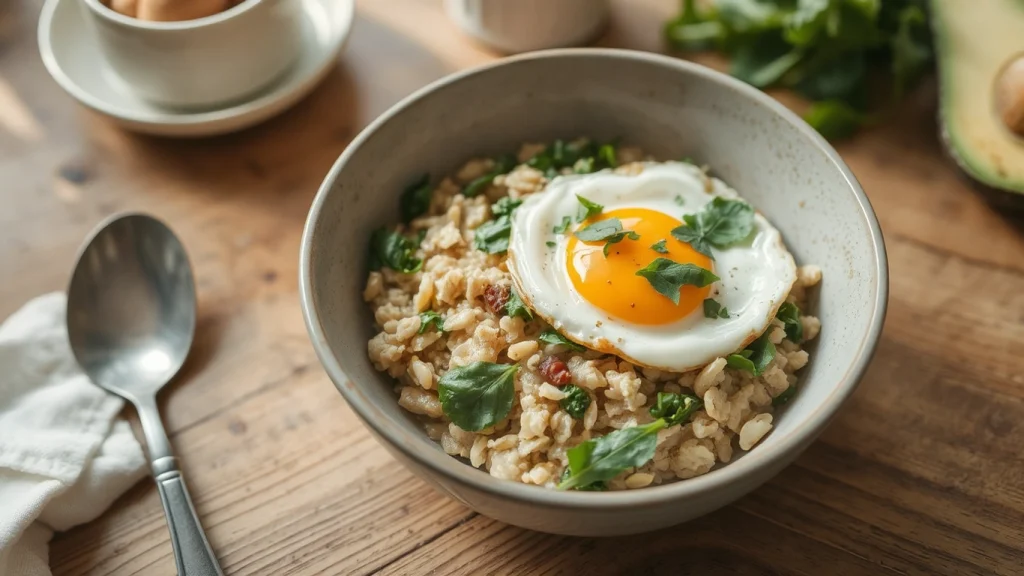 Savory Oatmeal Breakfast Ideas