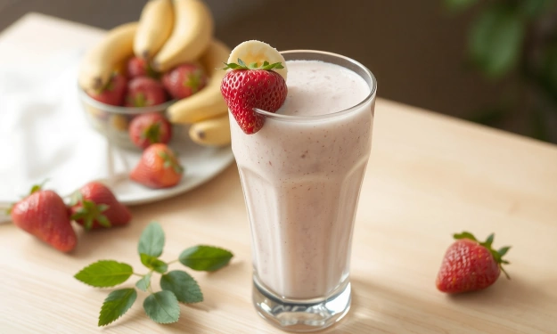Strawberry Banana Smoothie Recipe – Healthy & Creamy