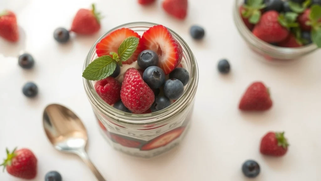 Summer Berry Chia Parfait