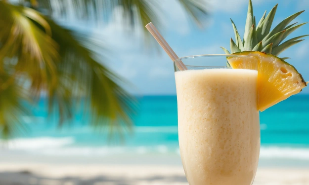 Tropical Pineapple Smoothie – Refreshing & Healthy