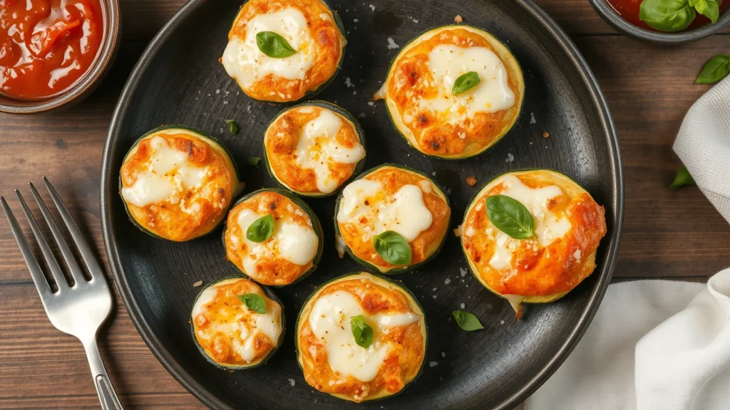 Zucchini Pizza Bites