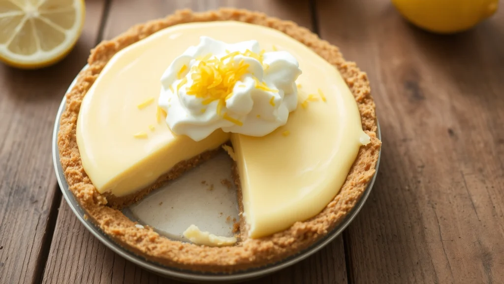2-Ingredient Lemon Icebox Pie