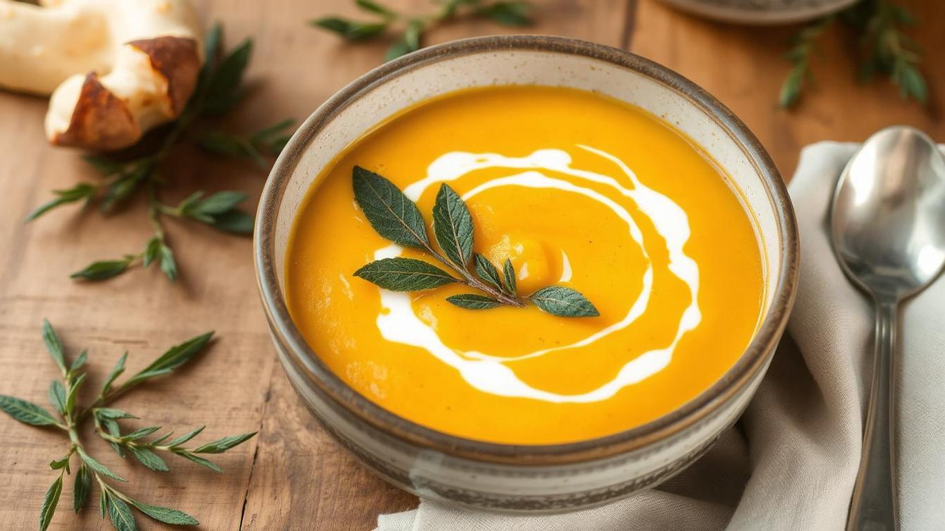 creamy-butternut-squash-soup-with-sage-and-thyme