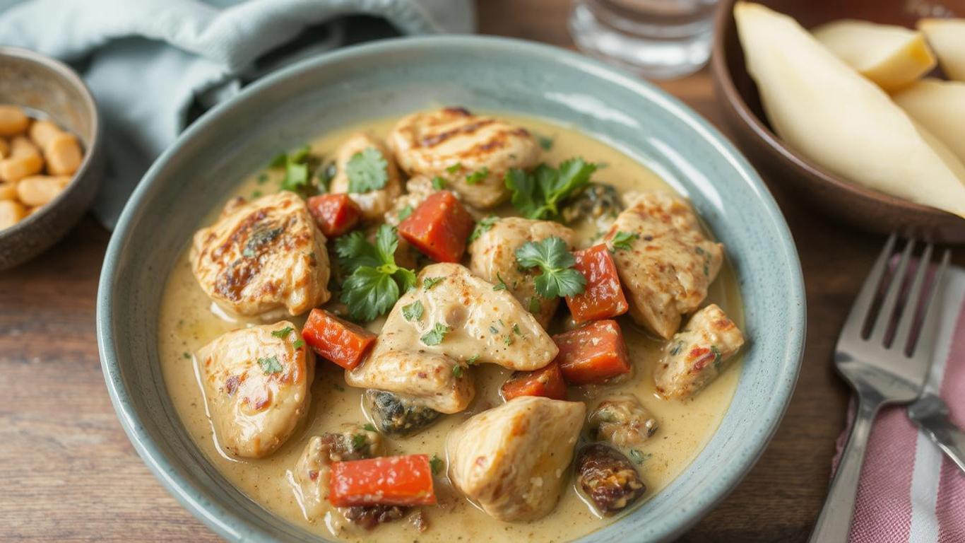 creamy-tuscan-chicken-skillet