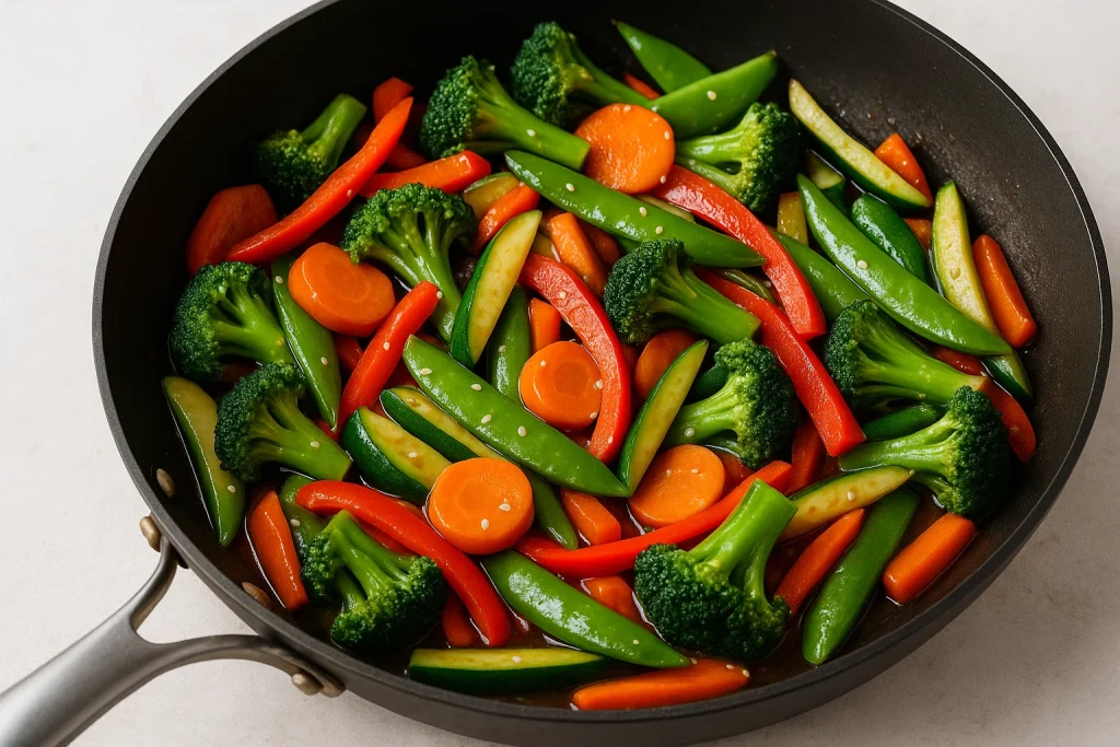 Easy 20-Minute Veggie Stir-Fry!