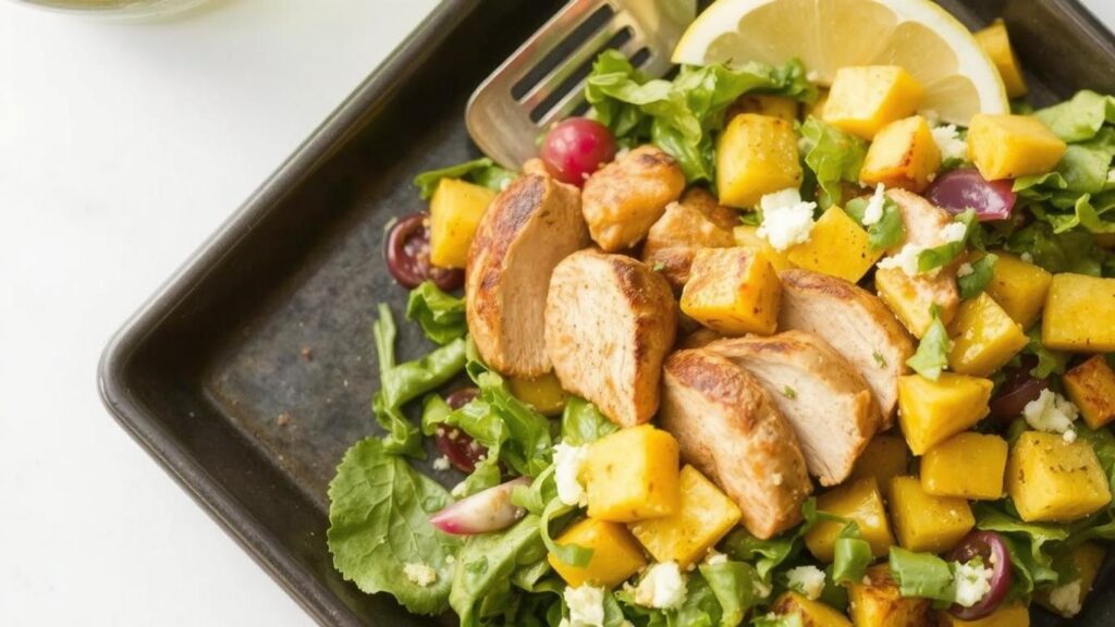 Flavorful Grilled Chicken & Mango Salad