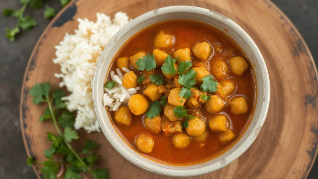 Simple Vegan Chickpea Curry