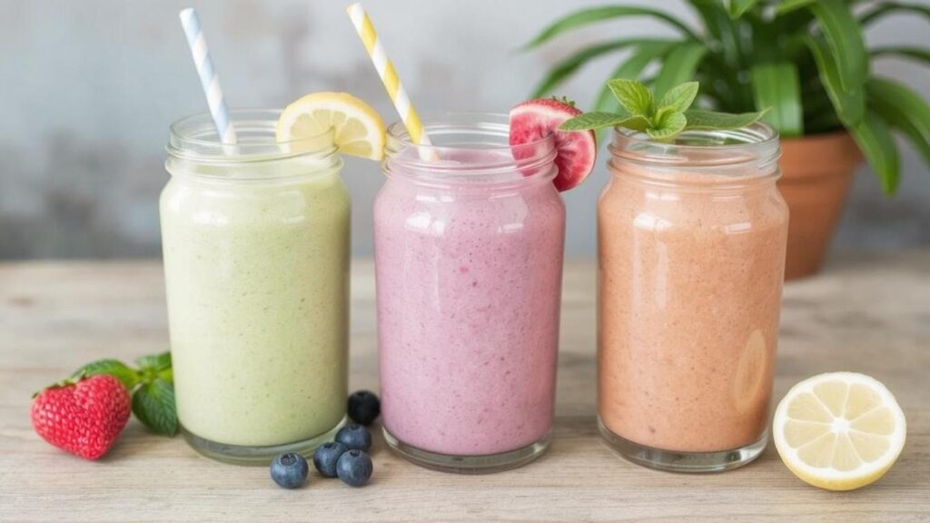 3 Refreshing Smoothies for Busy Mornings