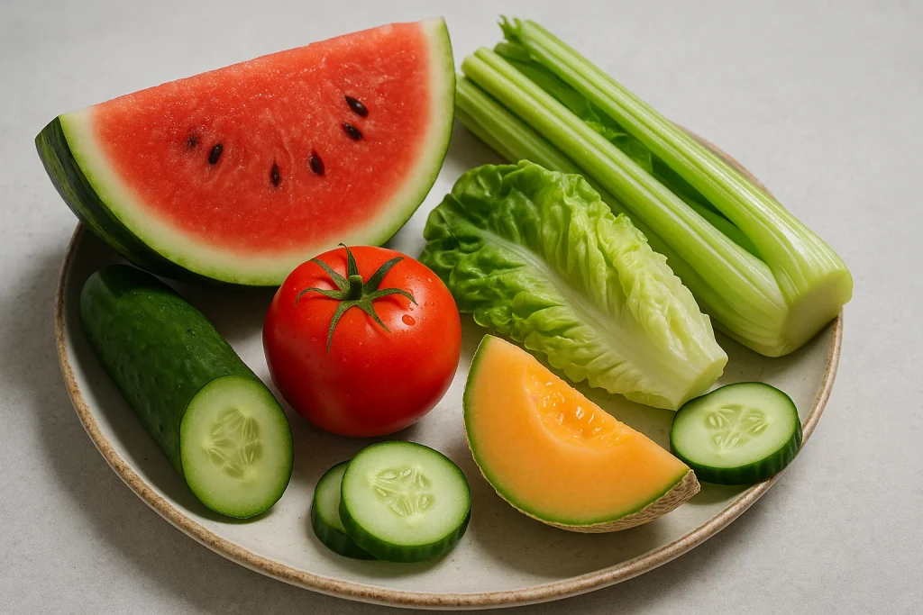 6 Water-Rich Foods to Stay Hydrated All Summer
