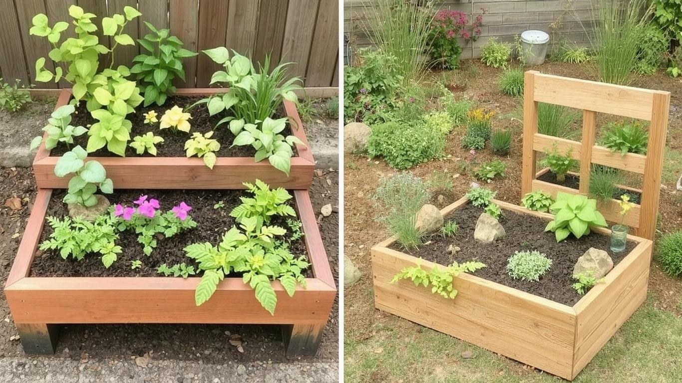 7 DIY Garden Ideas That Save Space Fast