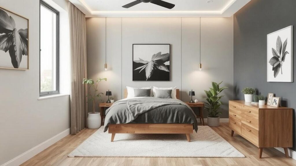 8 Modern Bedroom Tricks to Make Small Rooms Look Bigger